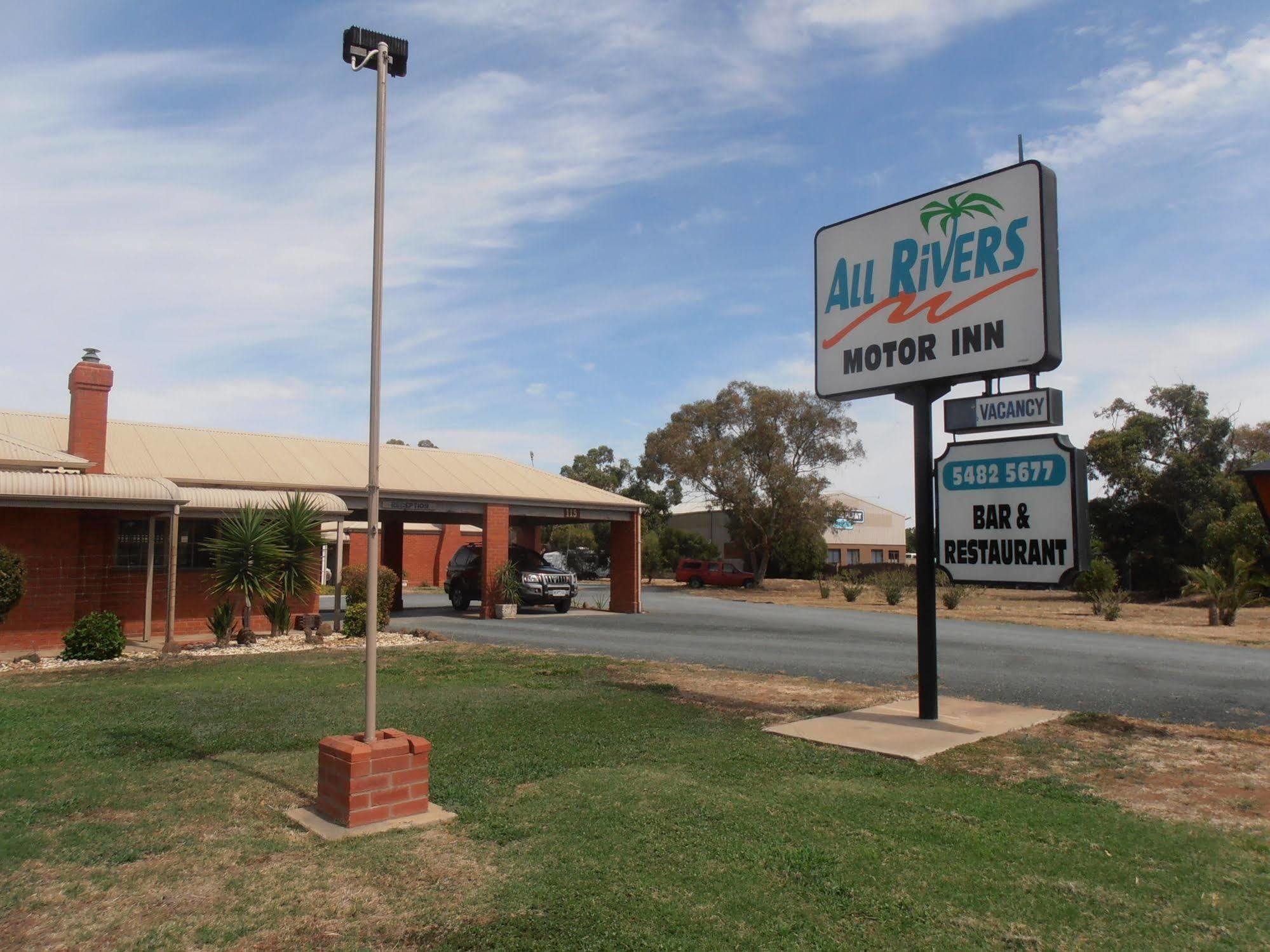All Rivers Motor Inn Эчука Экстерьер фото